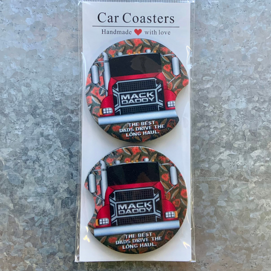 Mack Daddy Car Coaster Set