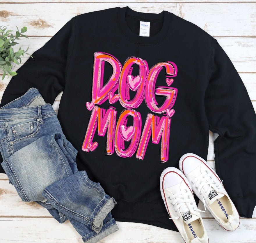 Dog Mom/ Cat Mom Pretty in Pink - (DIY DTF Transfer)