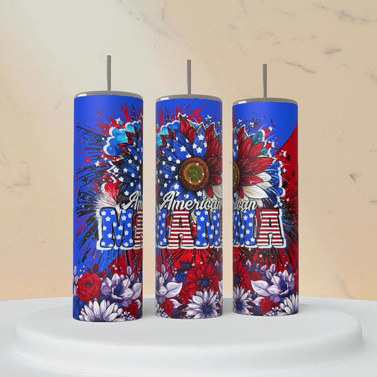 Patriotic Mama Tumbler