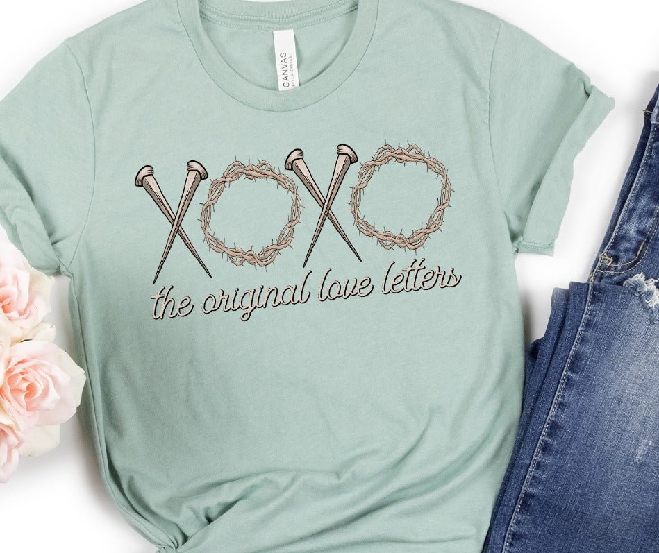 XOXO The Original Love Letters - (DIY DTF Transfer)