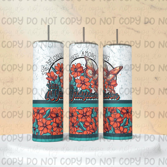 Spring Wildflowers Tumbler